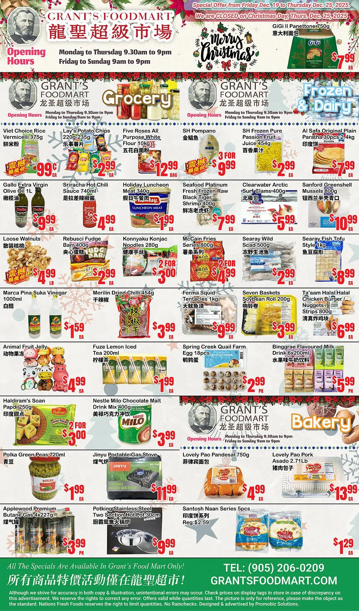 Grant's Foodmart flyer from December 19 to December 25 2025 - flyer page 2
