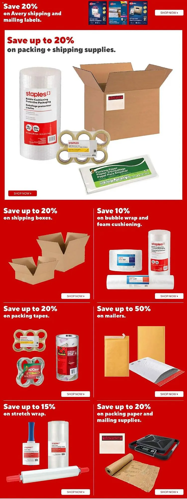 Staples flyer from March 20 to March 27 2026 - flyer page 11