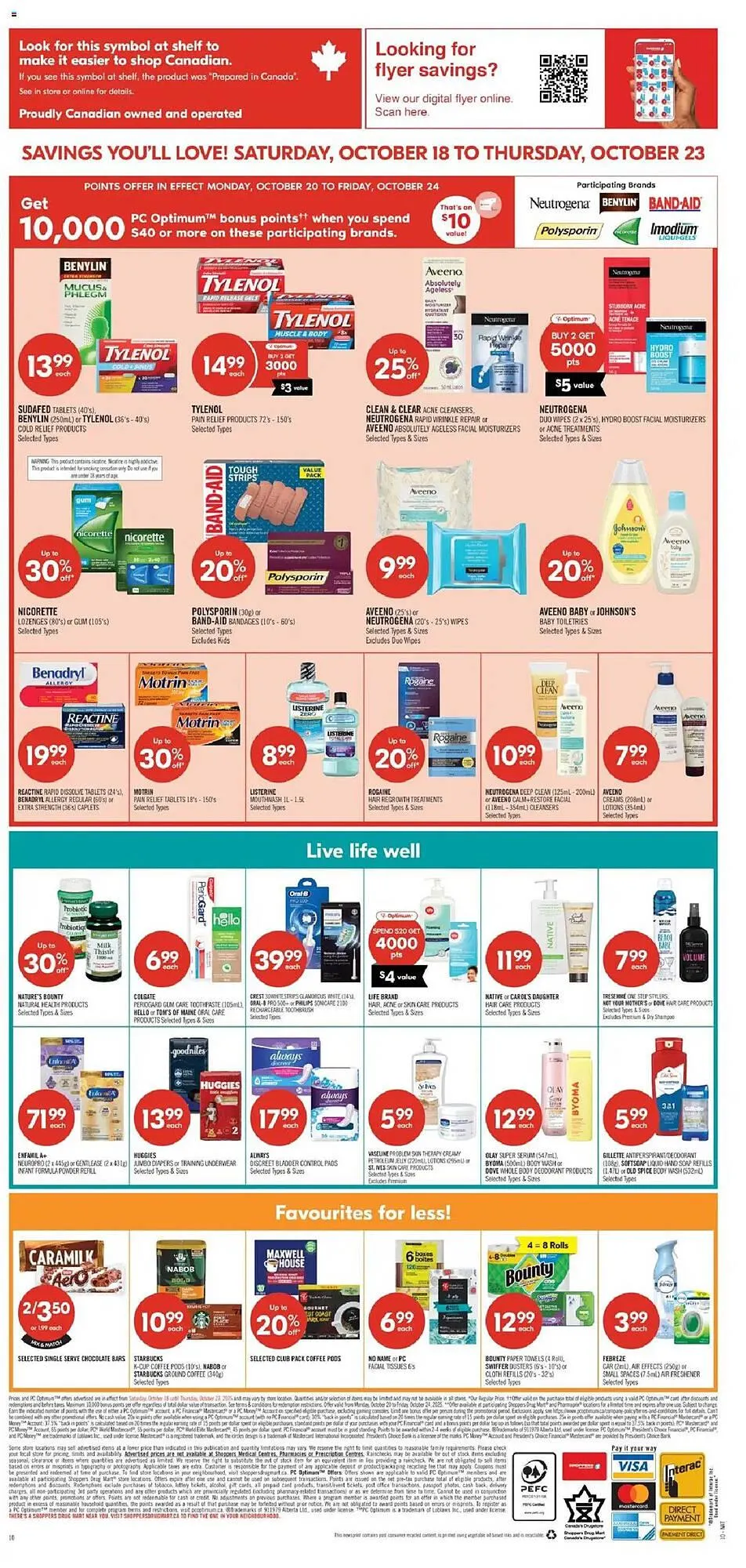 Shoppers Drug Mart flyer from October 18 to October 24 2025 - flyer page 23