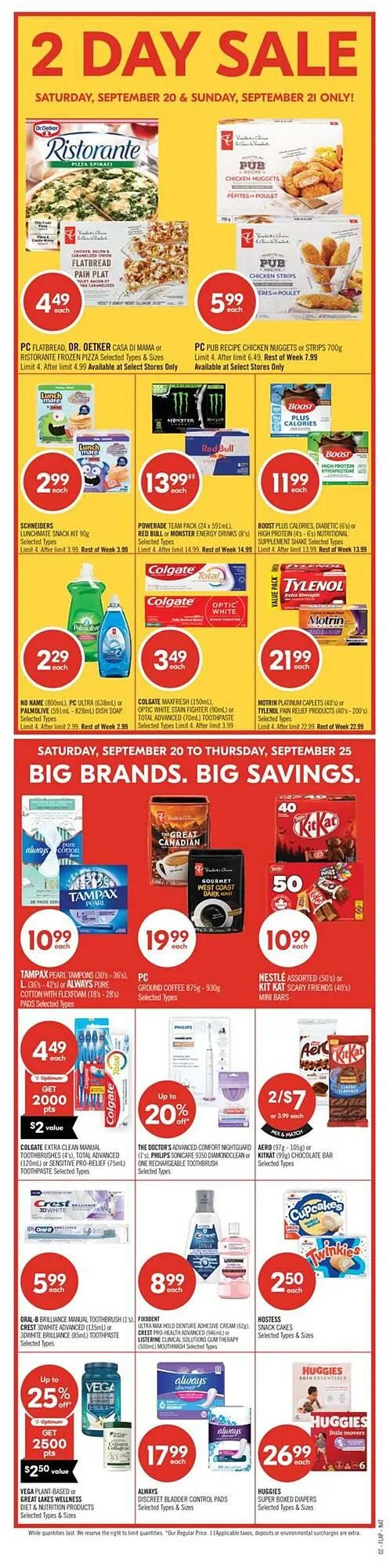 Shoppers Drug Mart flyer from September 18 to September 22 2025 - flyer page 5