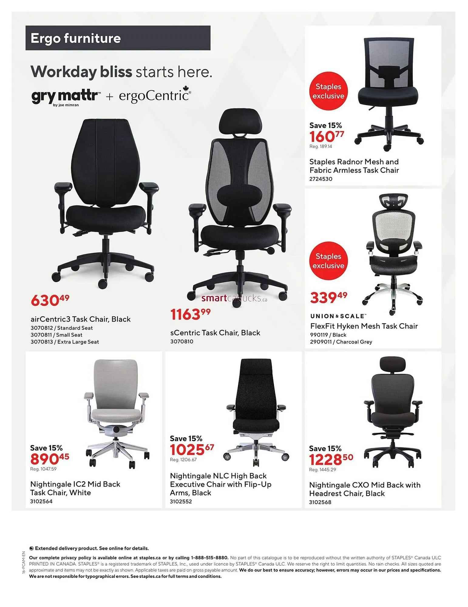 Staples flyer from August 8 to August 14 2025 - flyer page 16