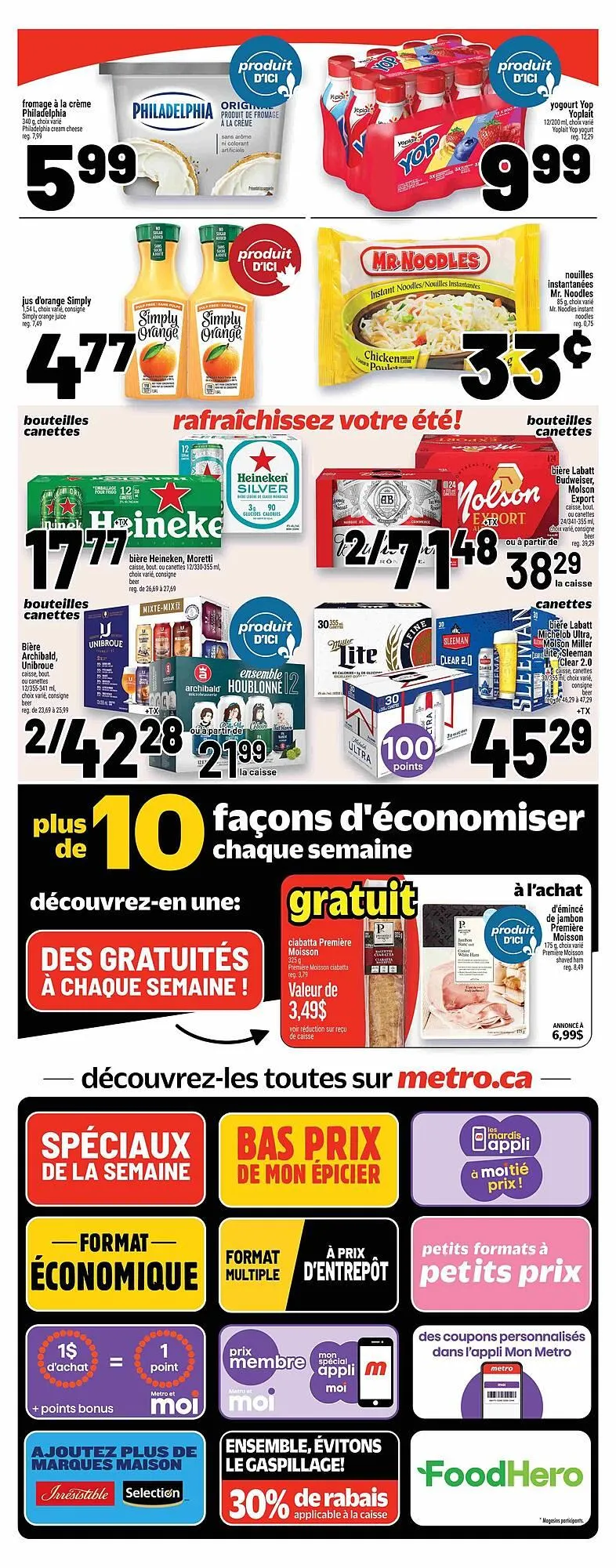 Metro flyer from July 31 to August 7 2025 - flyer page 4