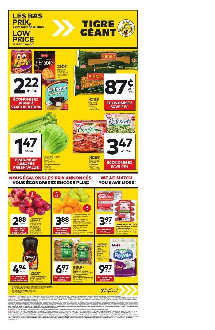 Special offers for you from July 3 to July 9 2024 - flyer page 1