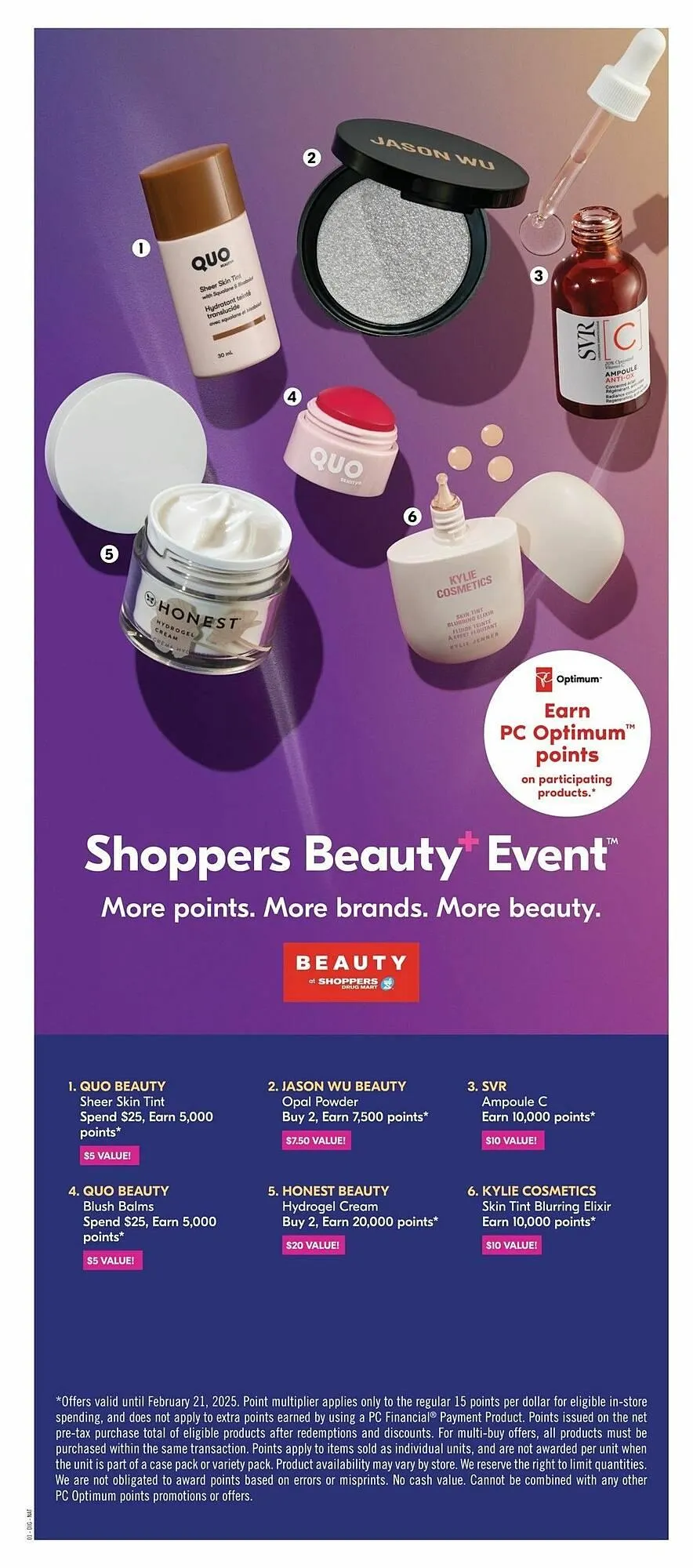 Shoppers Drug Mart flyer from January 23 to January 30 2025 - flyer page 21