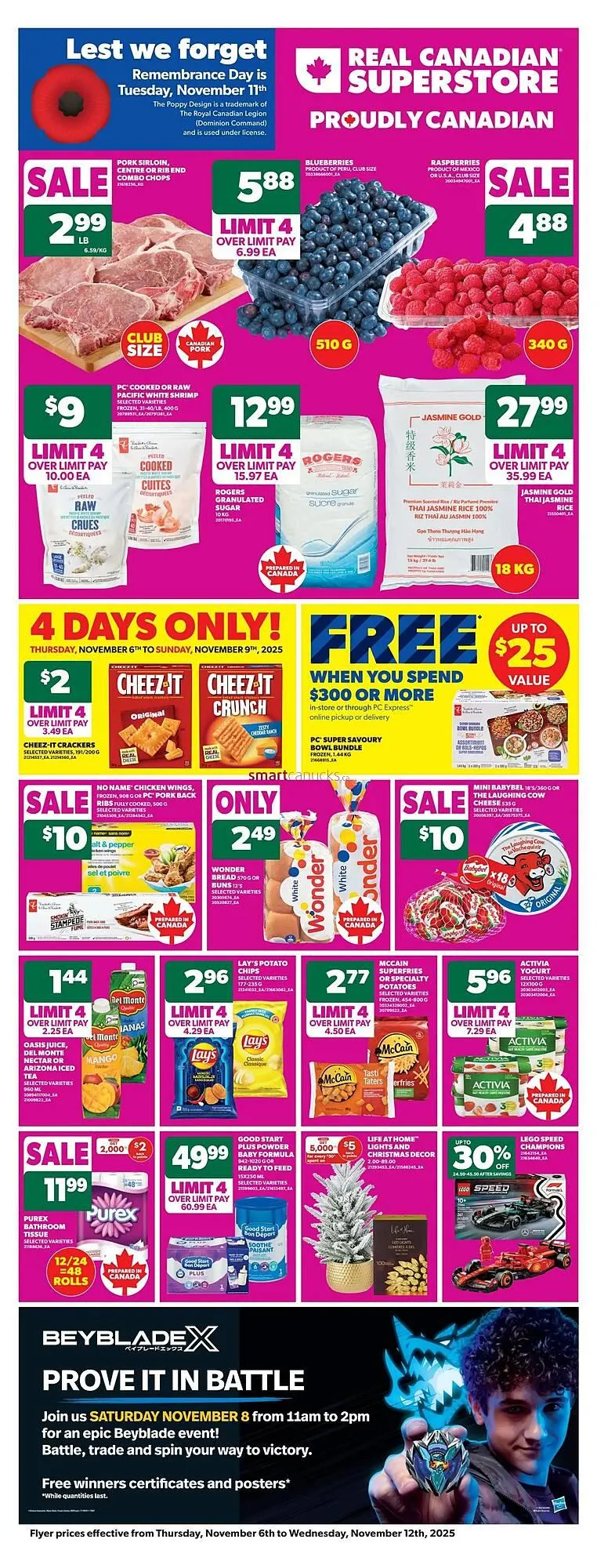 Real Canadian Superstore flyer from November 6 to November 12 2025 - flyer page 4