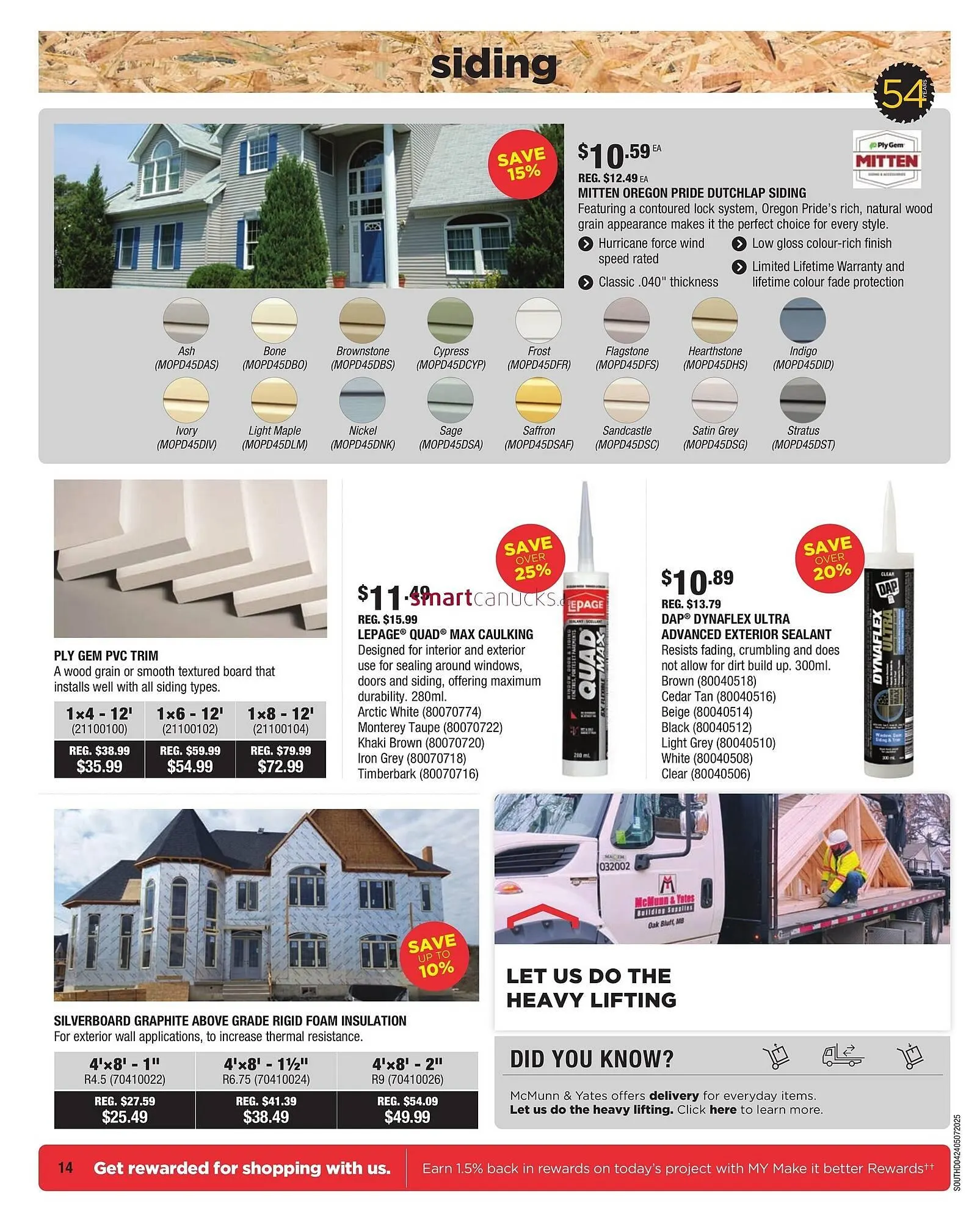 McMunn & Yates Building Supplies flyer from April 24 to May 24 2025 - flyer page 14