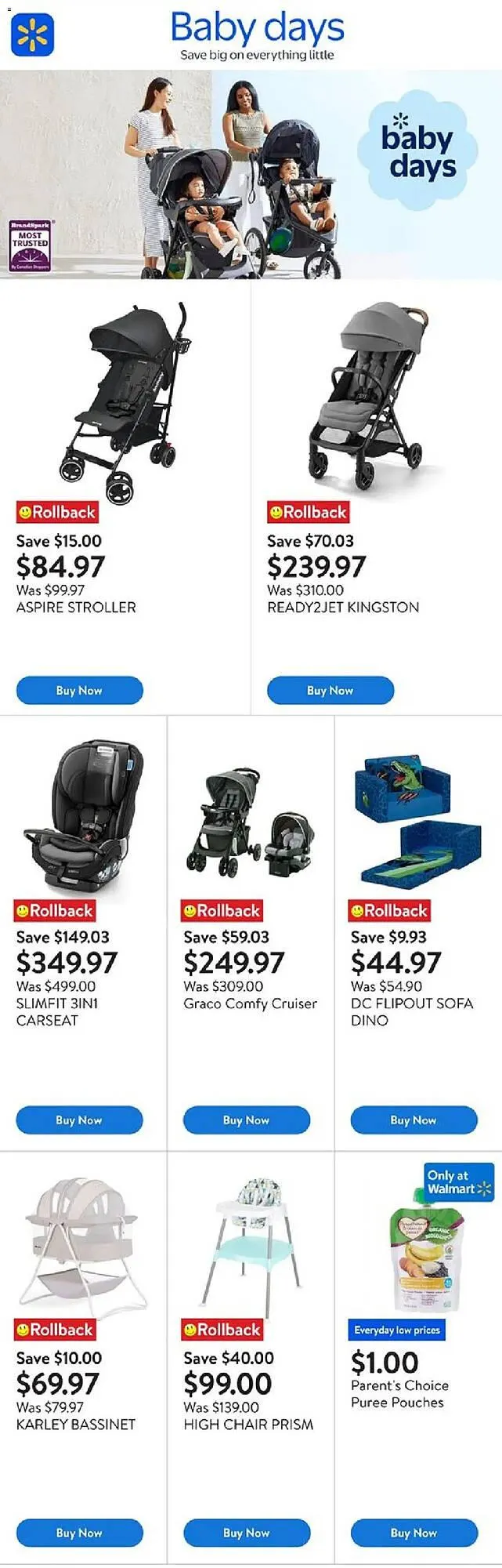 Walmart flyer from September 25 to October 9 2025 - flyer page 1