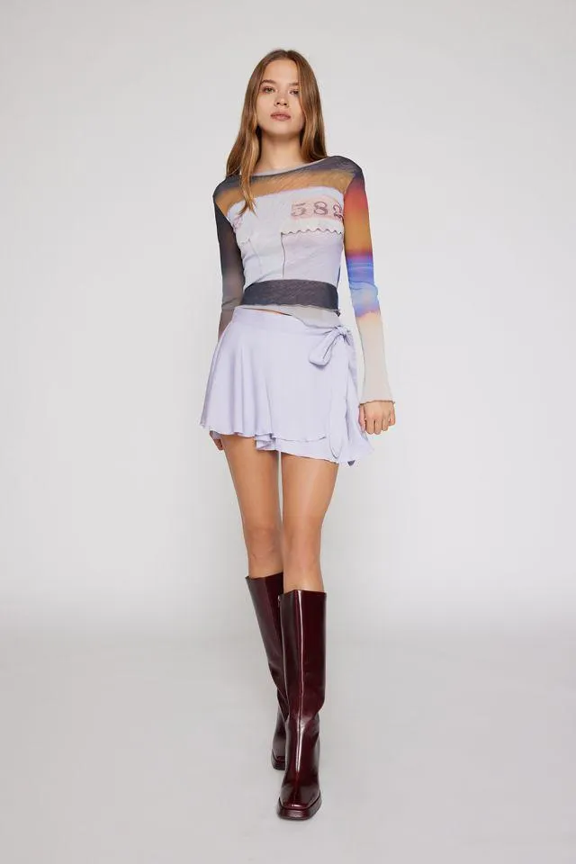 Kimchi Blue Ballet Mini Skirt