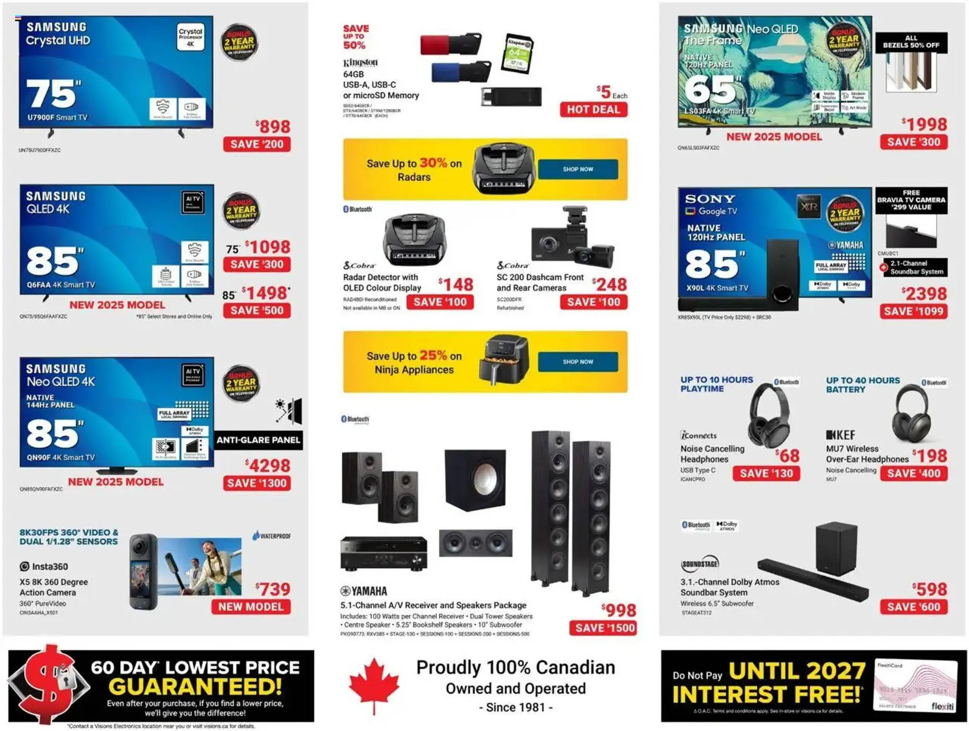 Visions Electronics flyer from July 25 to August 1 2025 - flyer page 3