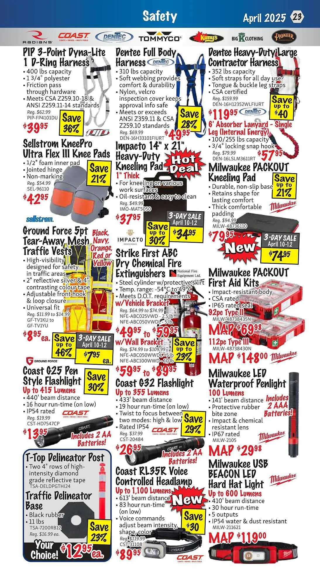 KMS Tools flyer from April 1 to April 30 2025 - flyer page 23