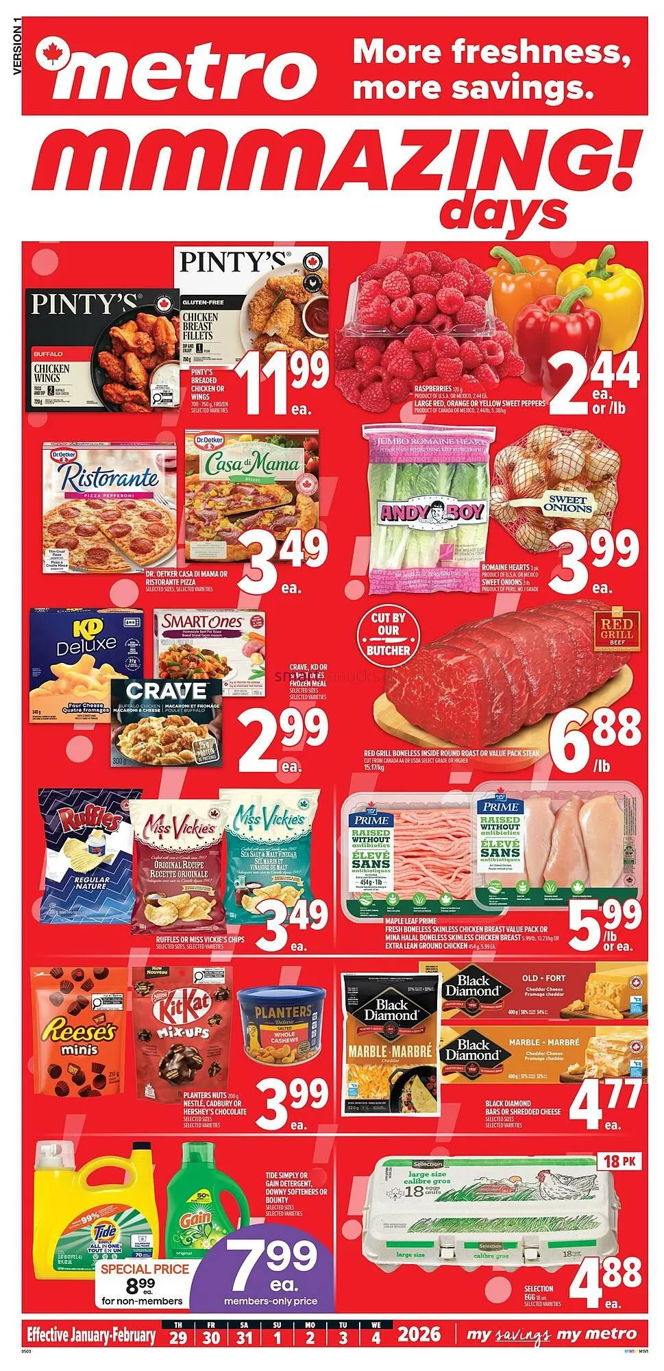 Metro flyer from January 29 to February 4 2026 - flyer page 2