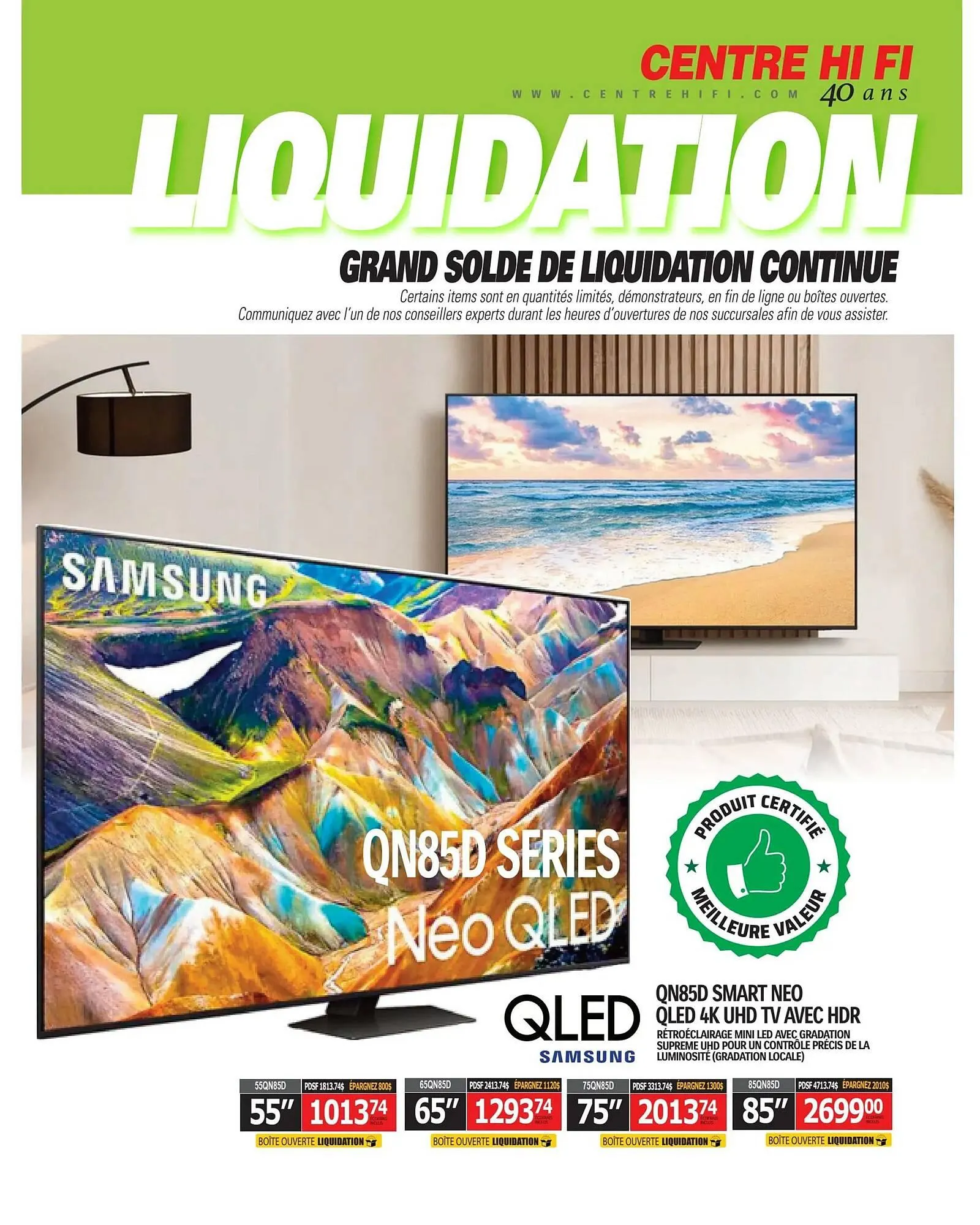 Centre Hi-Fi flyer from August 29 to September 4 2025 - flyer page 76