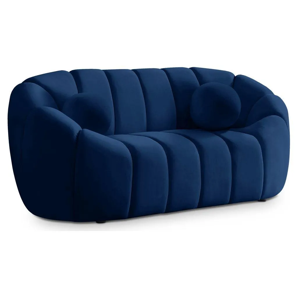 Causeuse en tissu