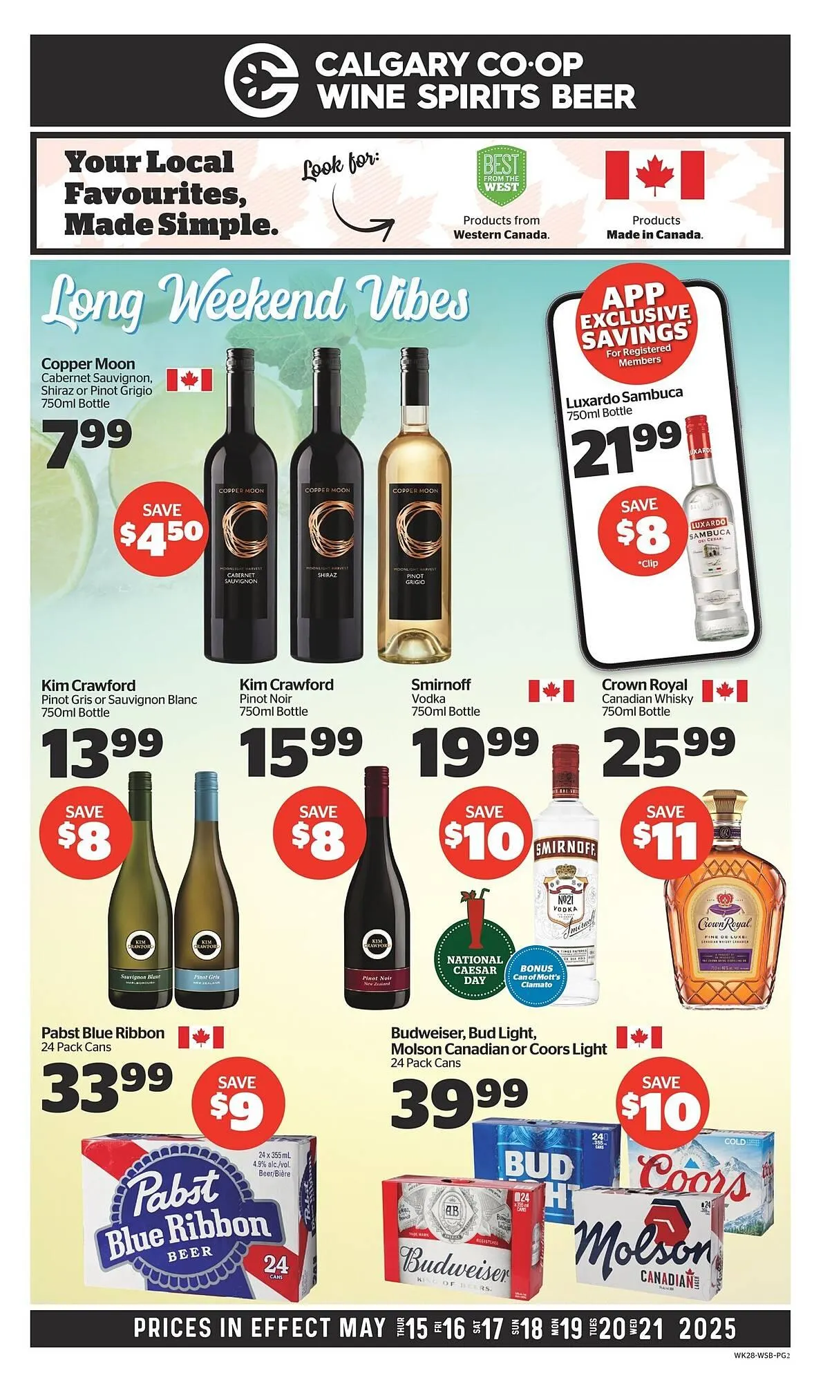 Calgary Co-op flyer from May 15 to May 21 2025 - flyer page 2