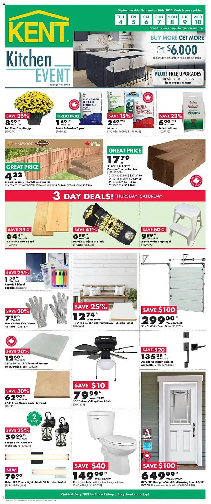 Kent flyer from September 4 to September 11 2025 - flyer page 2