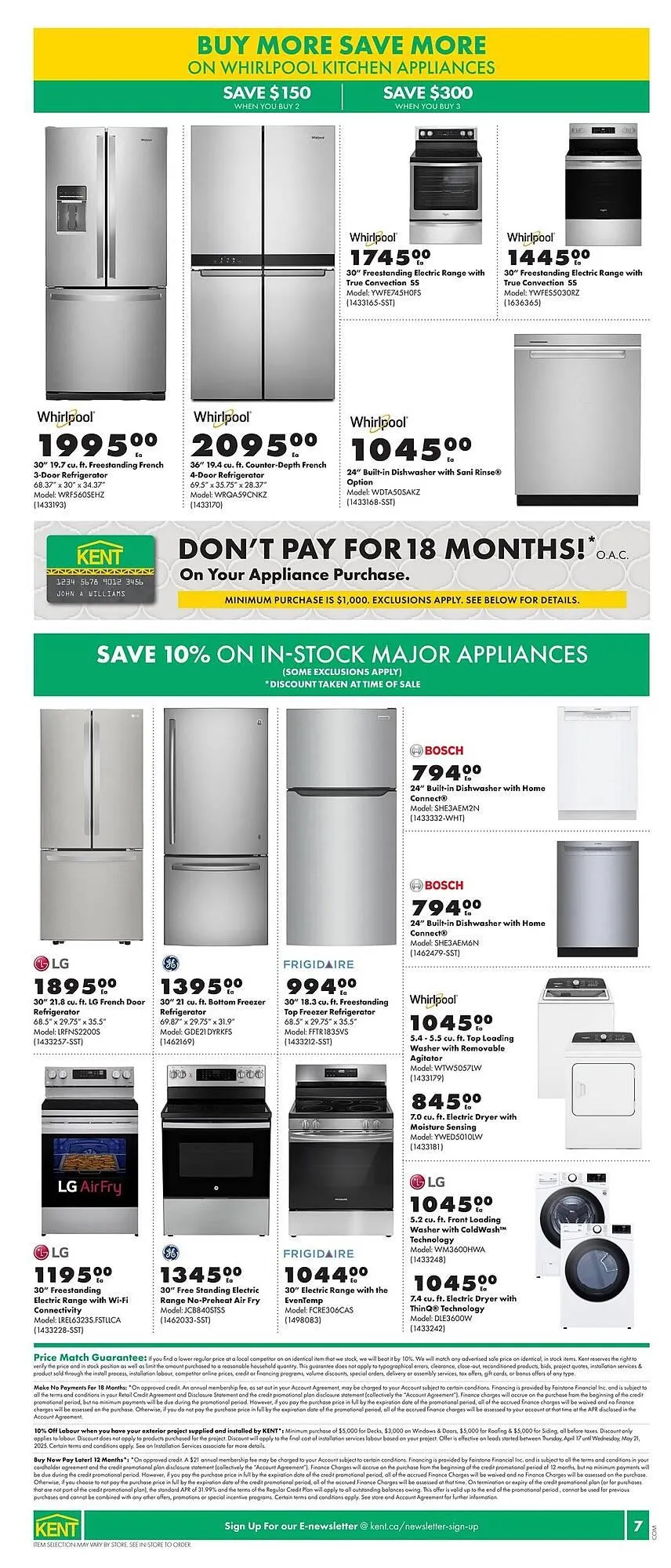 Kent flyer from April 18 to April 24 2025 - flyer page 9