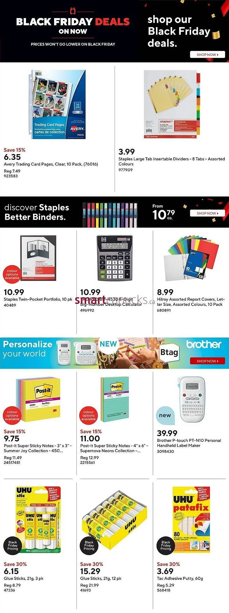 Staples flyer from November 13 to November 19 2024 - flyer page 23