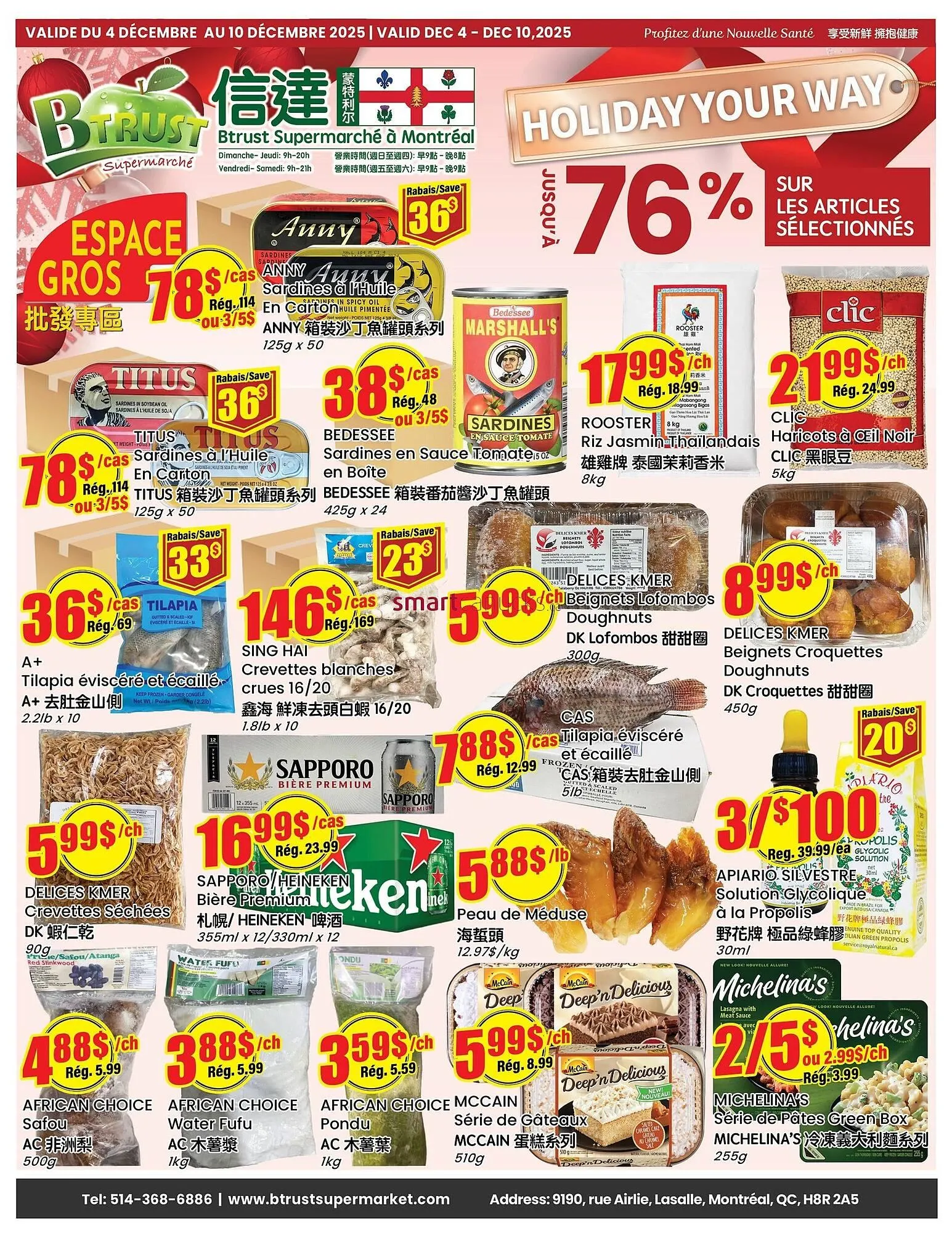 Btrust Supermarket flyer from December 3 to December 9 2025 - flyer page 1