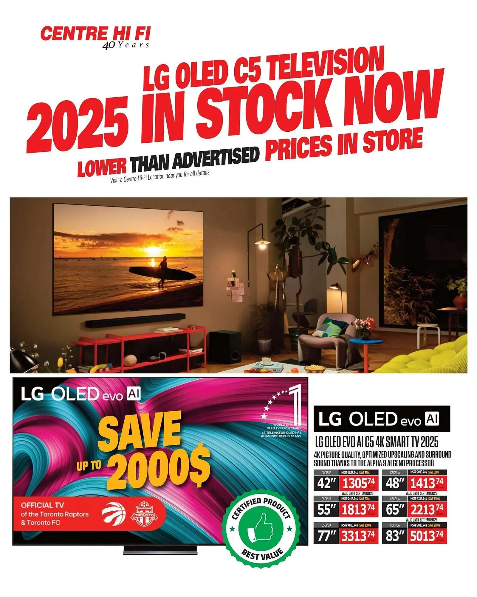 Centre Hi-Fi flyer from September 26 to October 2 2025 - flyer page 24