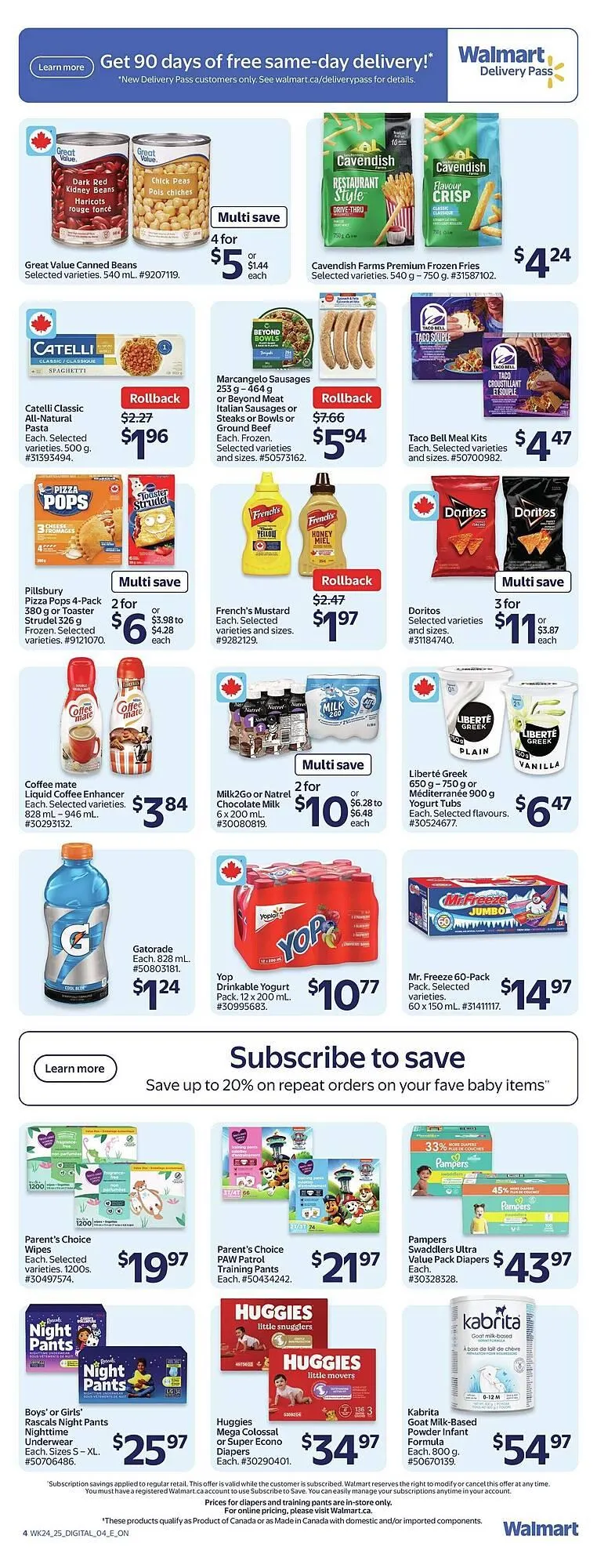 Walmart flyer from July 11 to July 18 2025 - flyer page 5