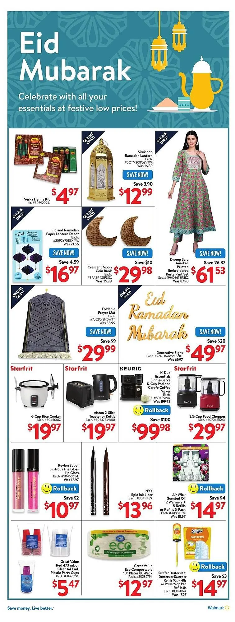 Walmart flyer from March 26 to April 1 2025 - flyer page 6