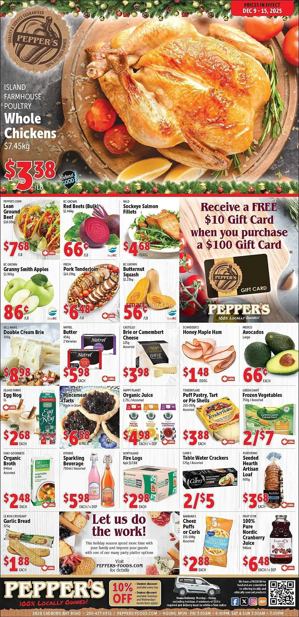 Pepper's Foods flyer from December 9 to December 15 2025 - flyer page 1