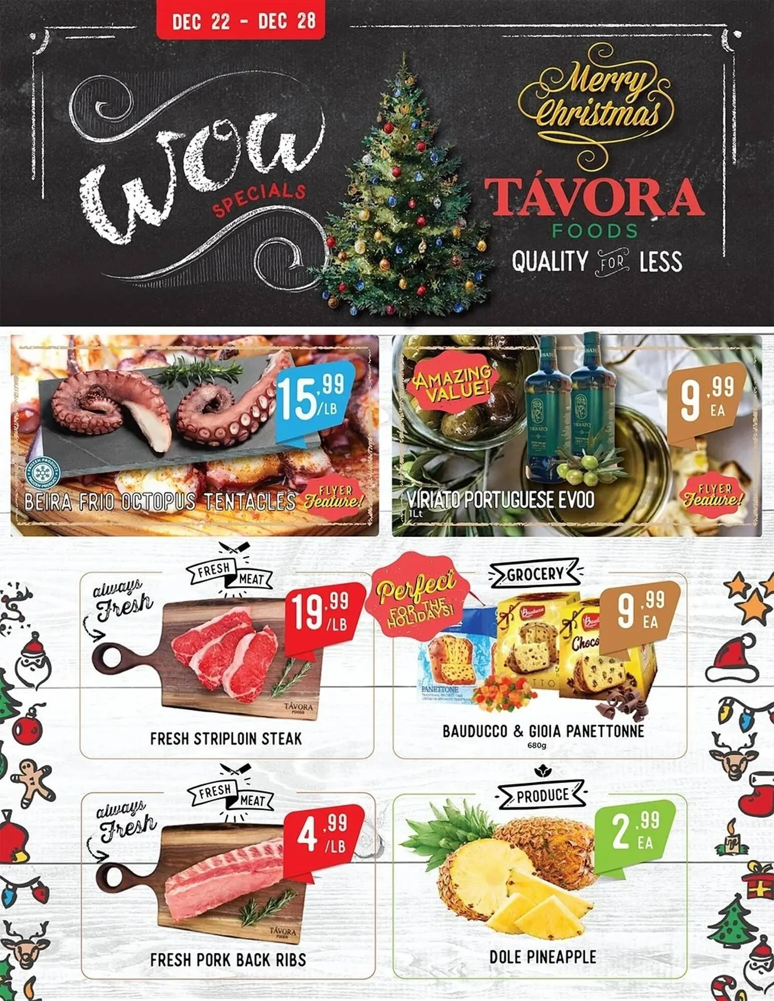 Tavora Foods flyer from December 22 to December 28 2025 - flyer page 1