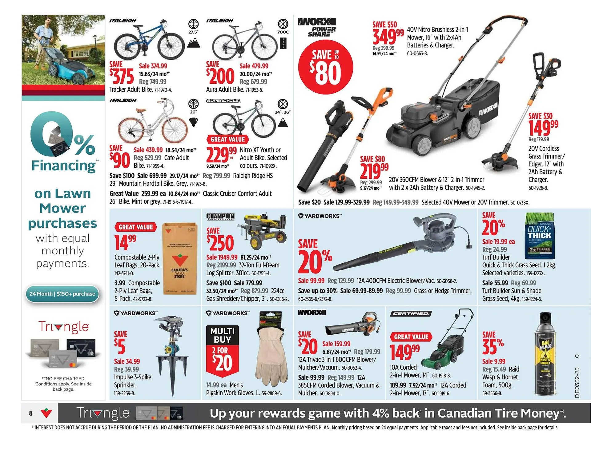 Canadian Tire flyer from July 31 to August 6 2025 - flyer page 8