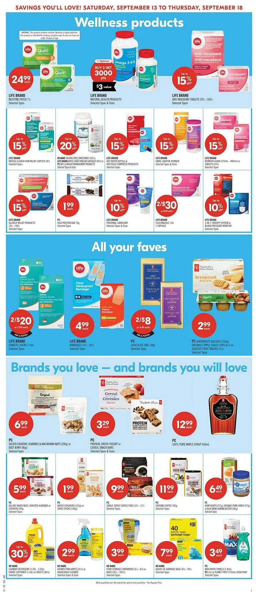Shoppers Drug Mart flyer from September 13 to September 19 2025 - flyer page 18