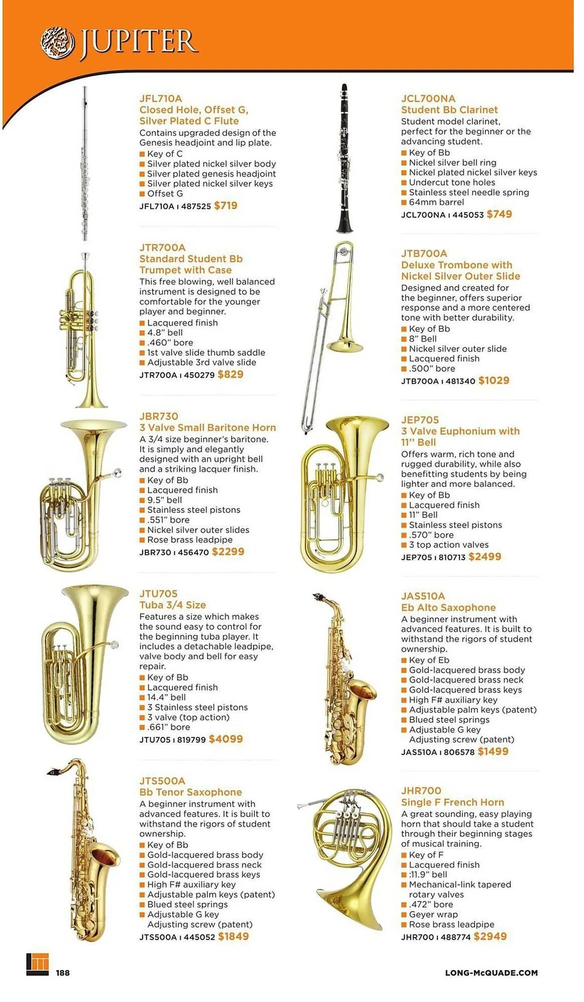 Long & McQuade flyer from November 5 to July 31 2026 - flyer page 188