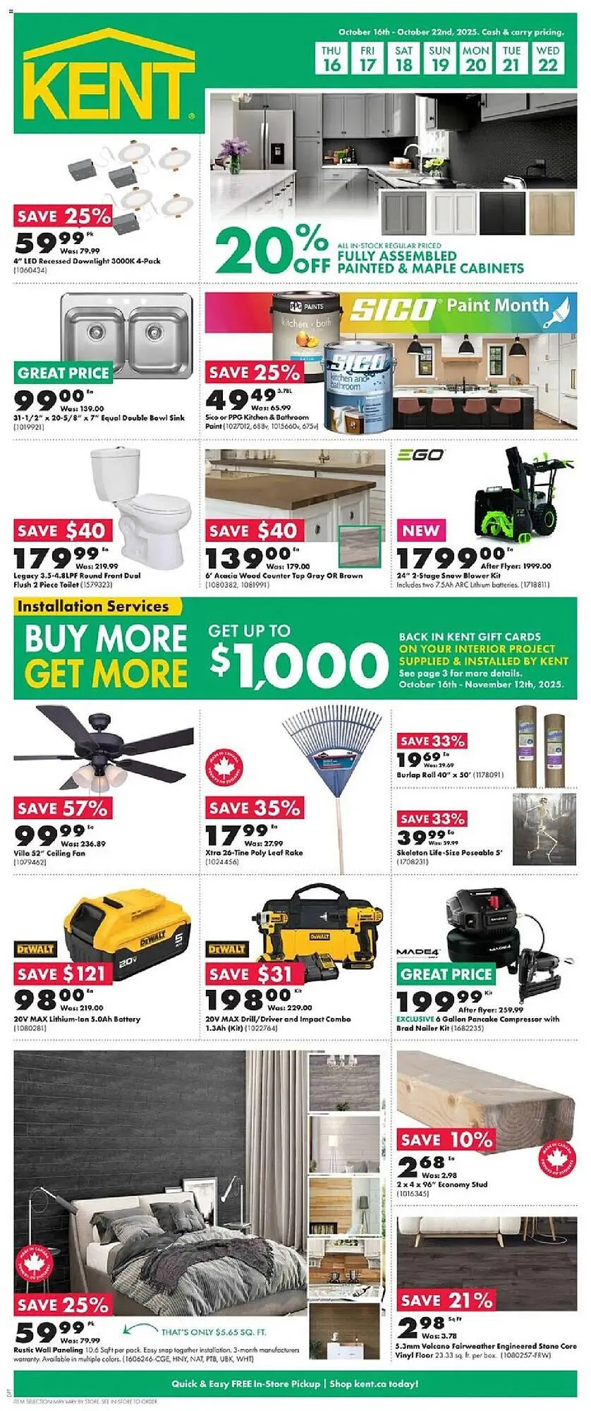 Kent flyer from October 16 to October 23 2025 - flyer page 3