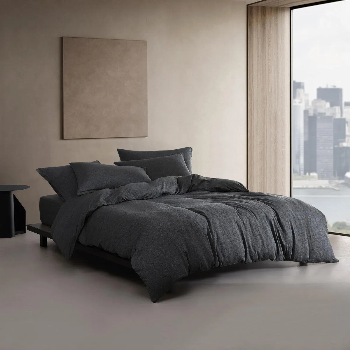 Calvin Klein Modern Cotton Melange Solid Comforter Set