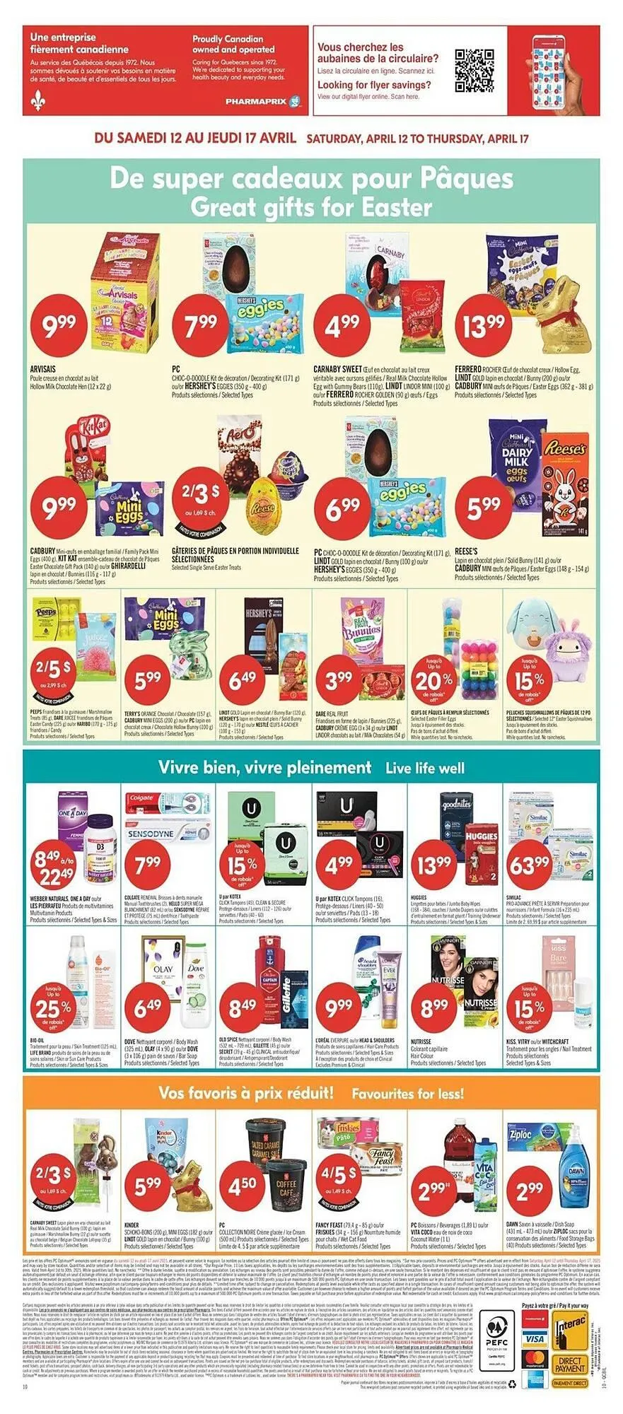 Pharmaprix flyer from April 12 to April 17 2025 - flyer page 16