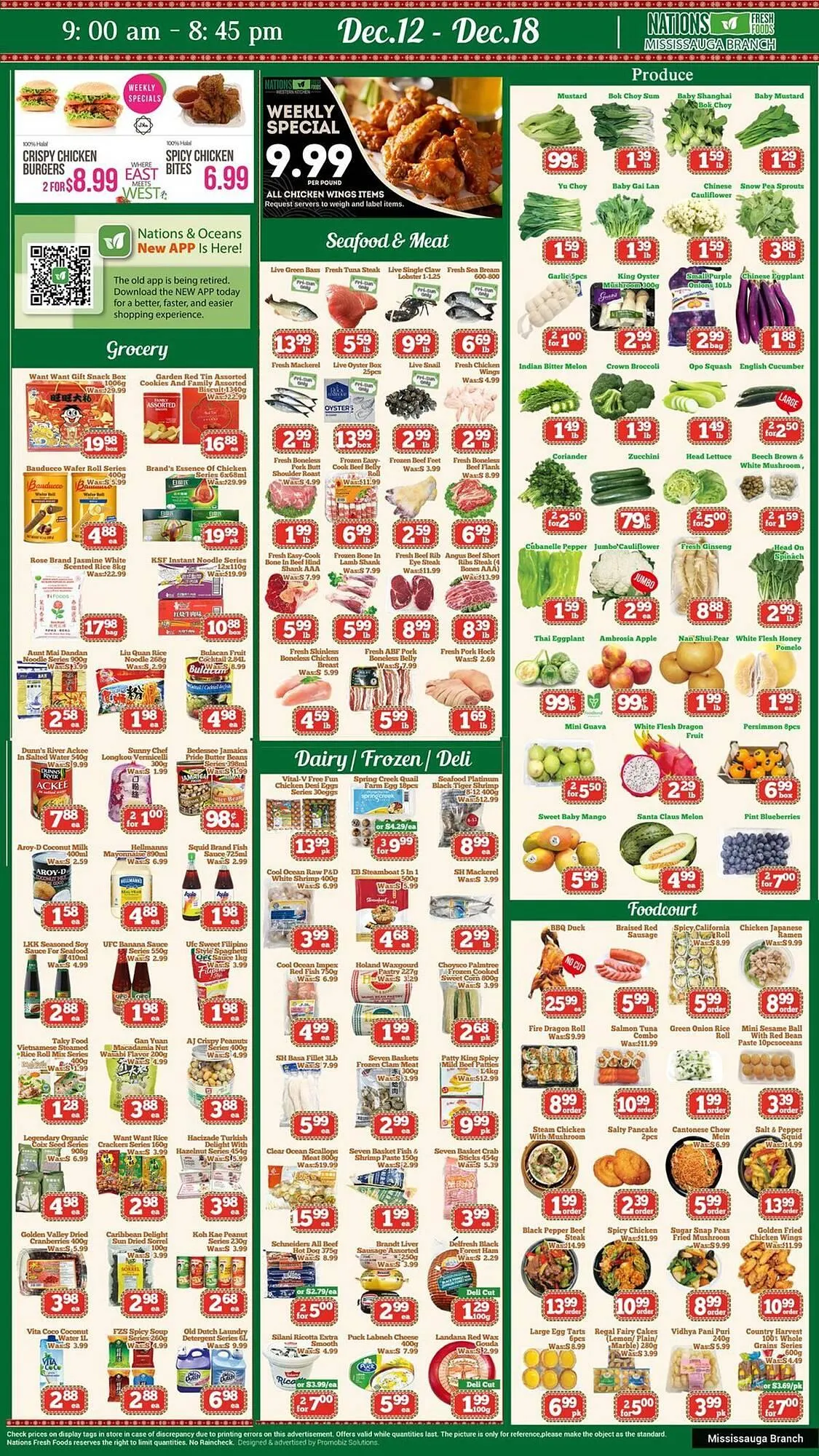 Nations Fresh Foods flyer from December 12 to December 18 2025 - flyer page 1