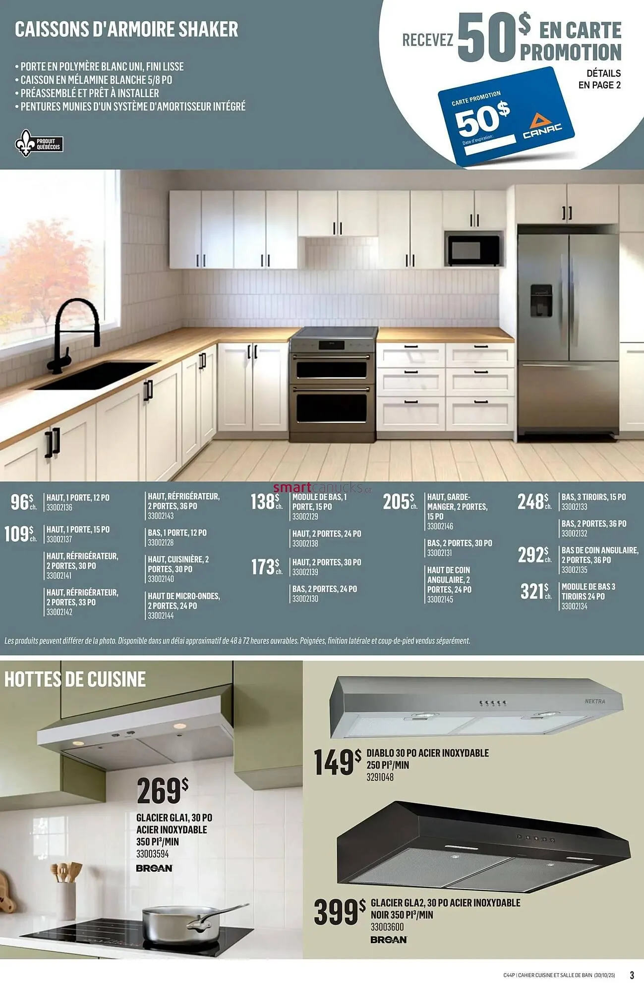 Canac flyer from October 30 to November 5 2025 - flyer page 17