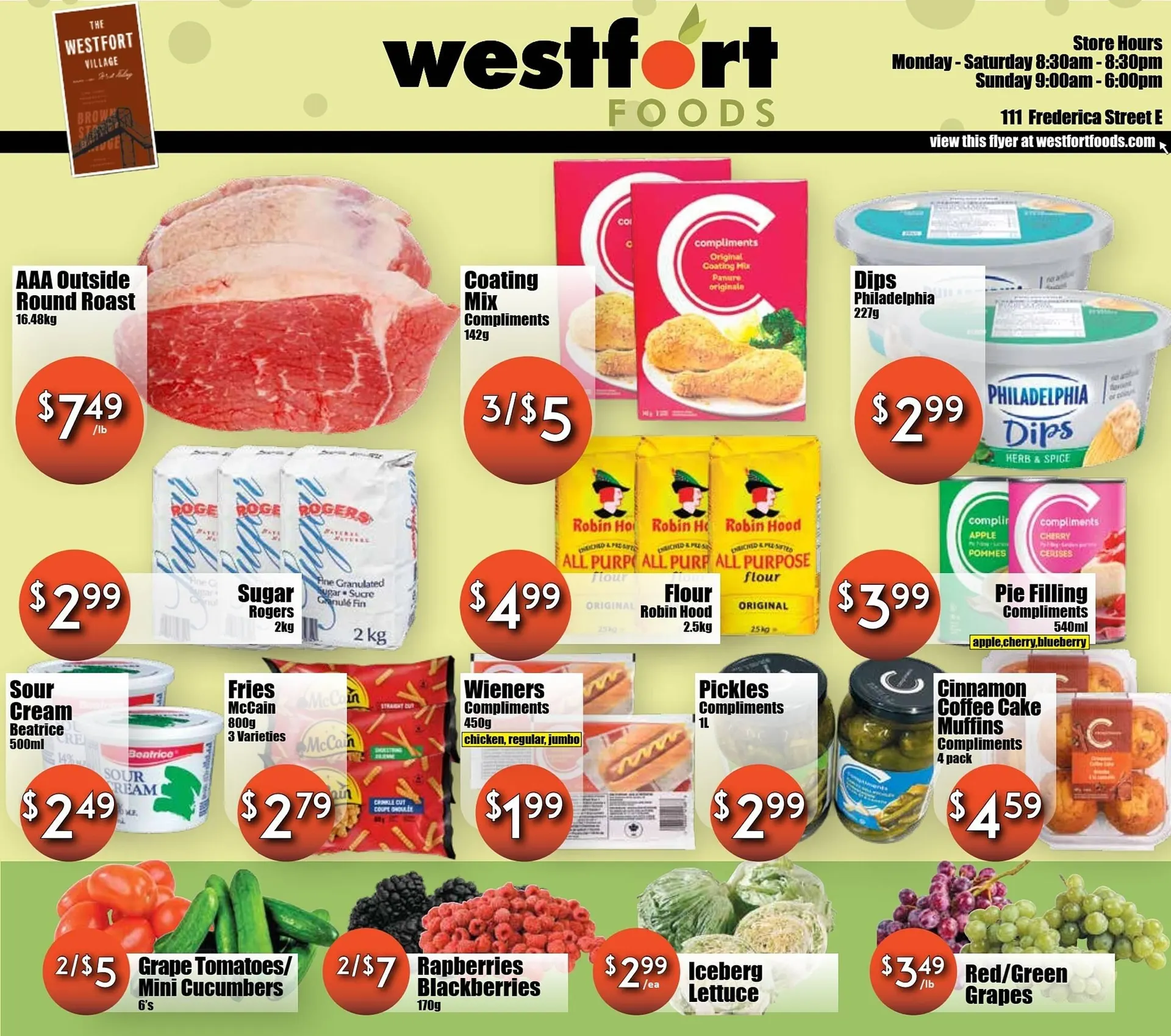 Westfort Foods flyer from March 13 to March 19 2026 - flyer page 1