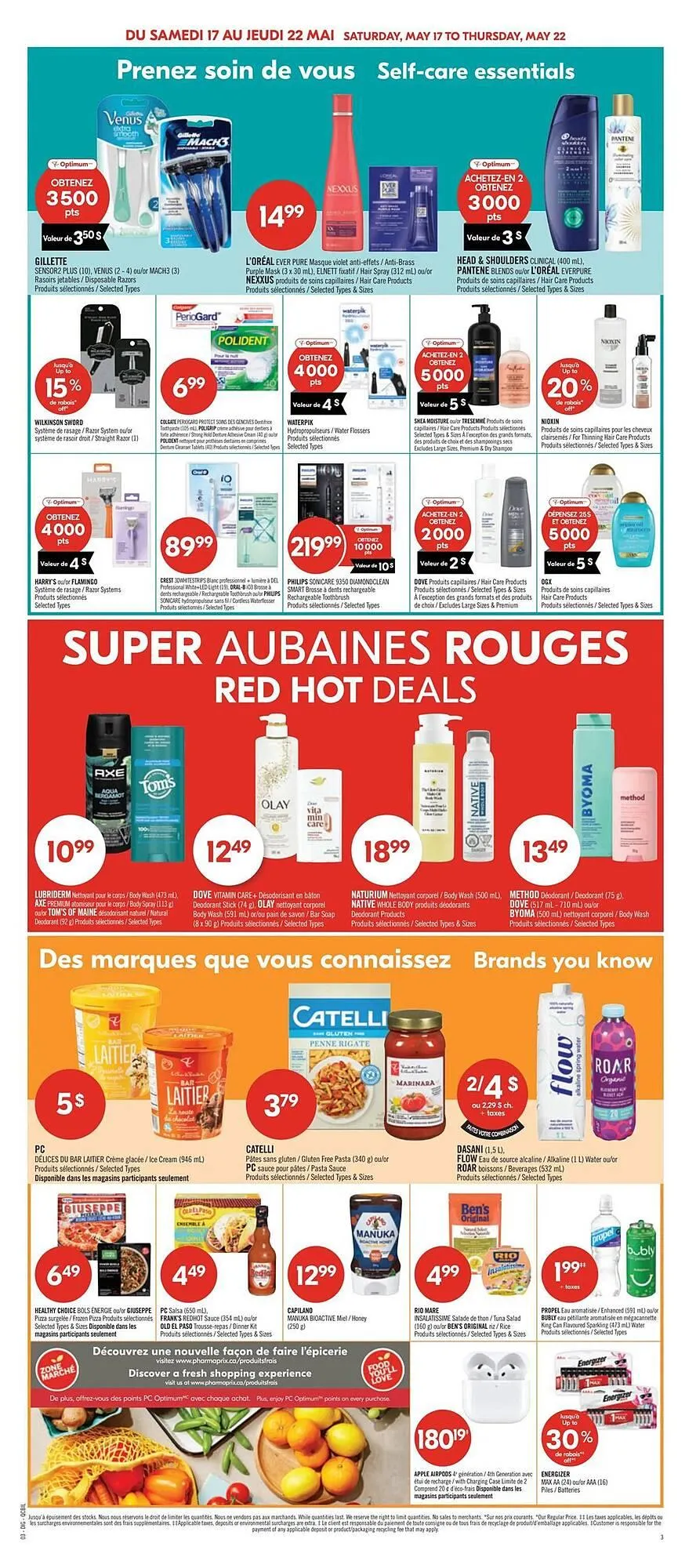 Pharmaprix flyer from May 19 to May 21 2025 - flyer page 15