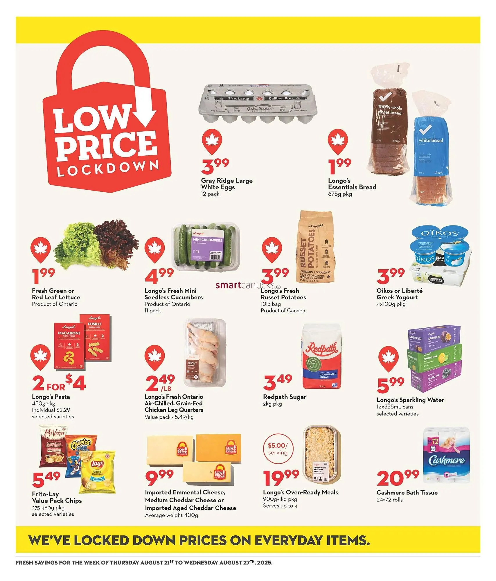 Longo's flyer from August 21 to August 27 2025 - flyer page 16