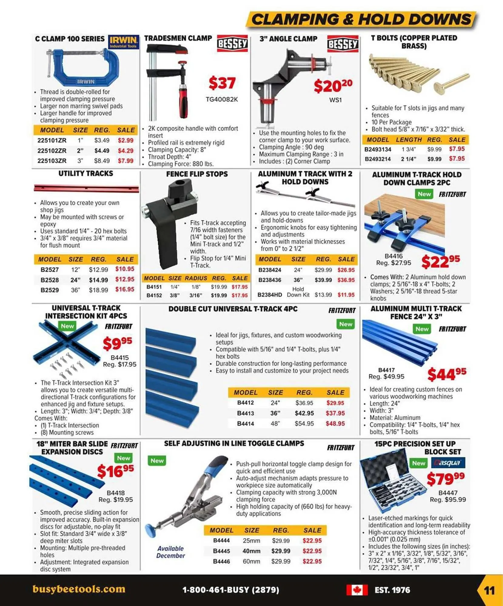 Busy Bee Tools flyer from November 10 to January 10 2026 - flyer page 11