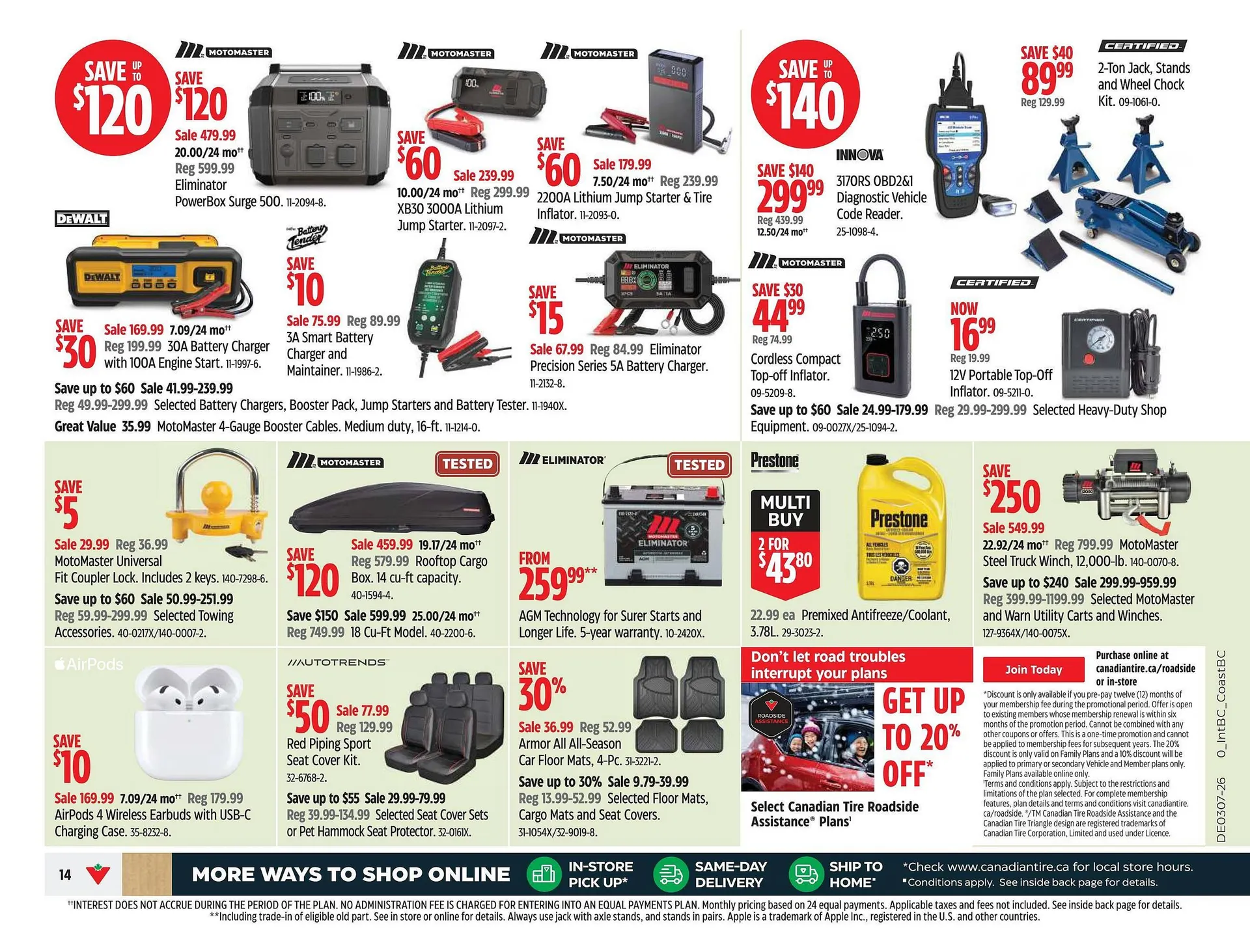 Canadian Tire flyer from February 13 to February 19 2026 - flyer page 14