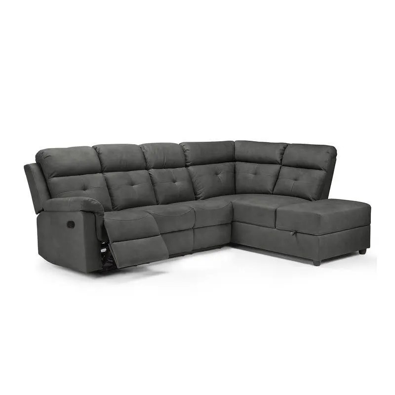 Sectionnel avec chaise longue à droite