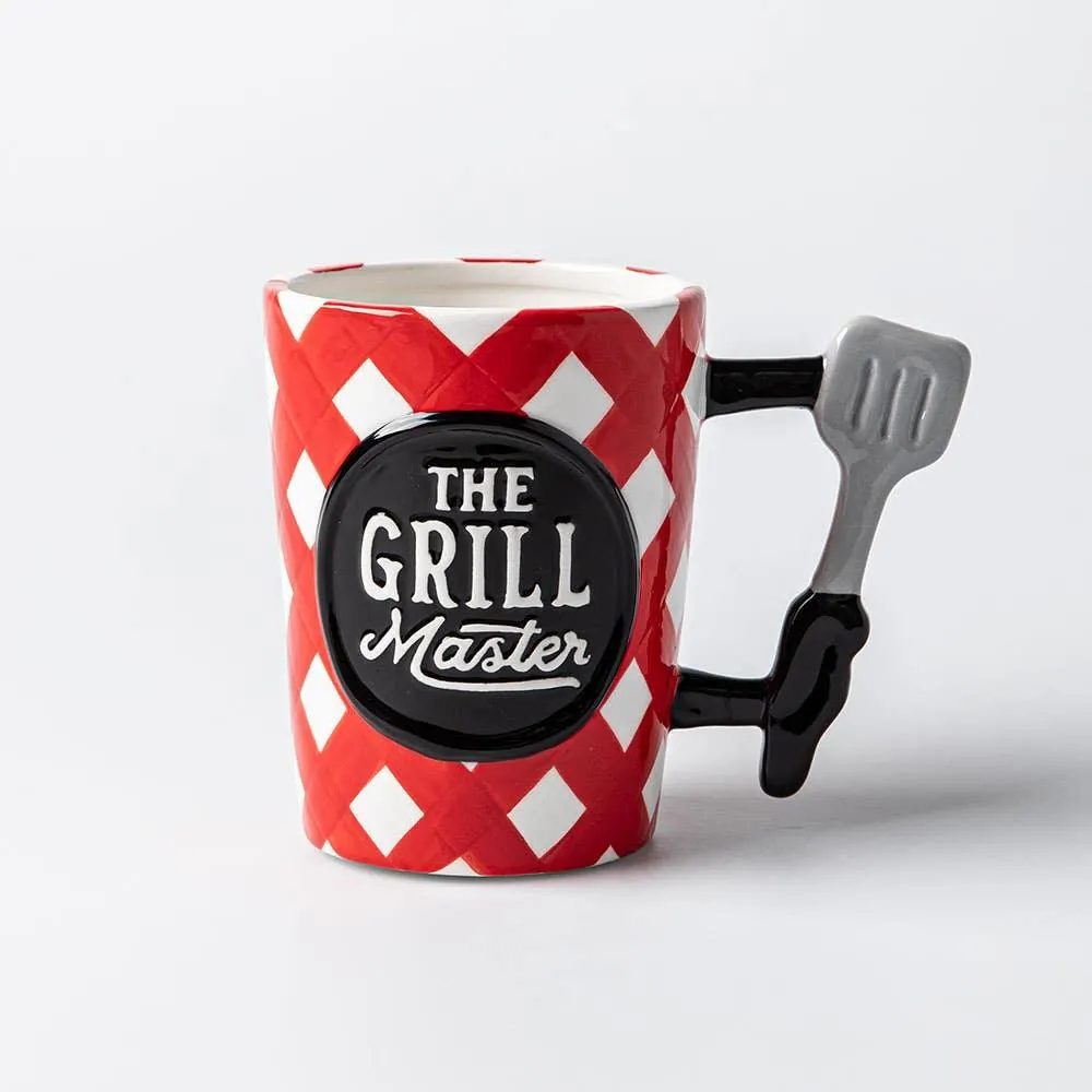 Boston Warehouse Flea Market Shaped 'Grill Master' Mug