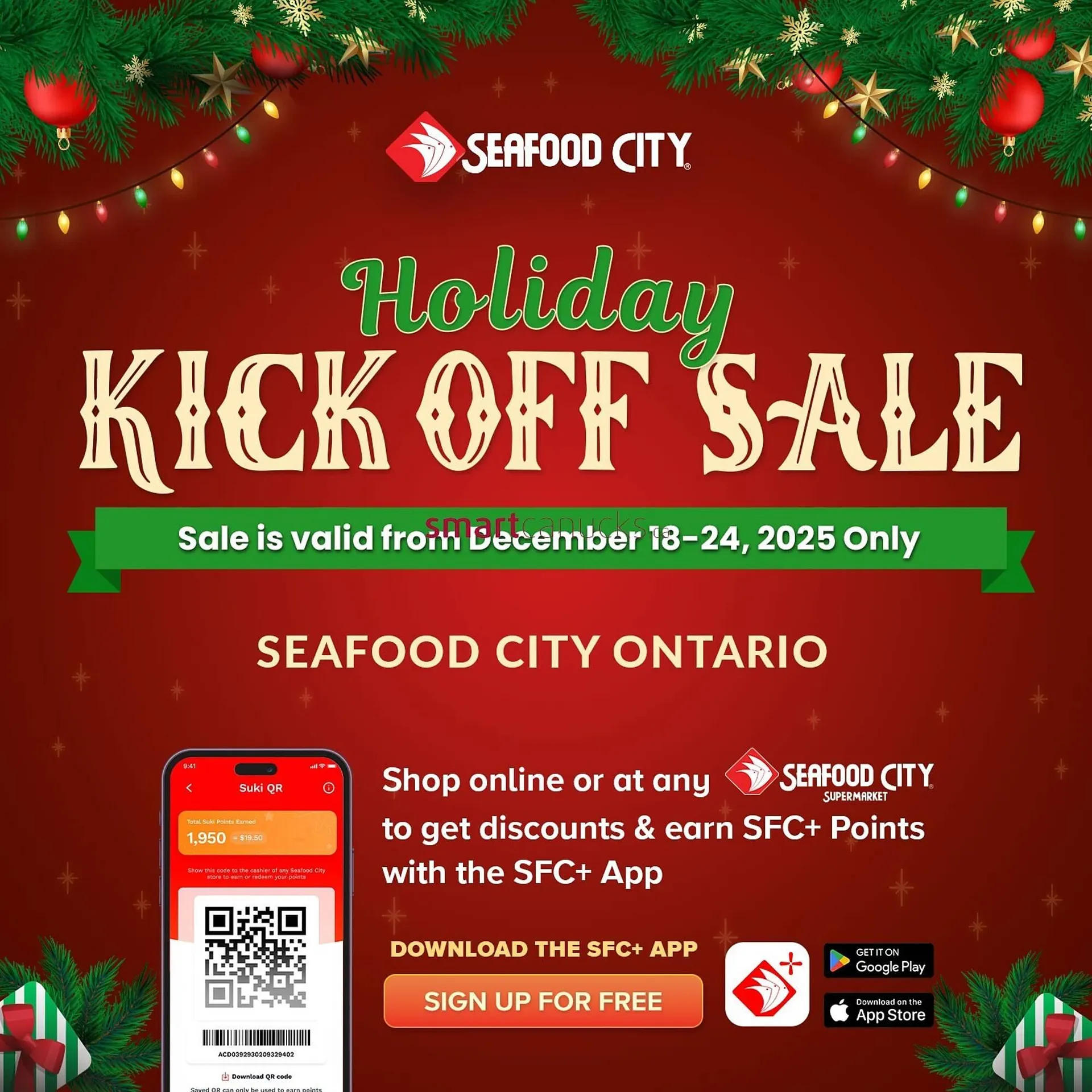 Seafood City Supermarket weekly ad from December 18 to December 24 2025 - flyer page 1