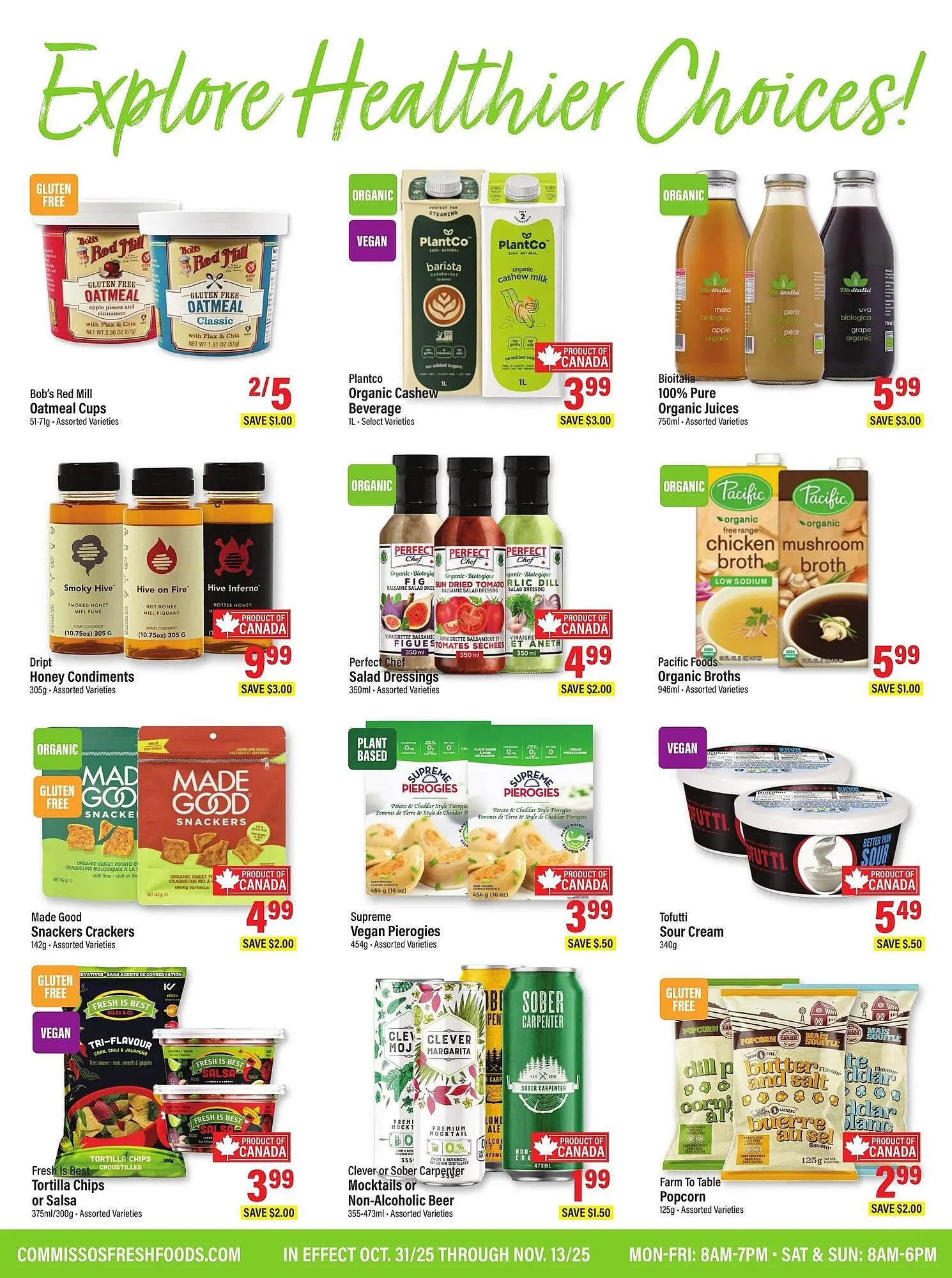 Commisso's Fresh Foods flyer from October 30 to November 5 2025 - flyer page 4