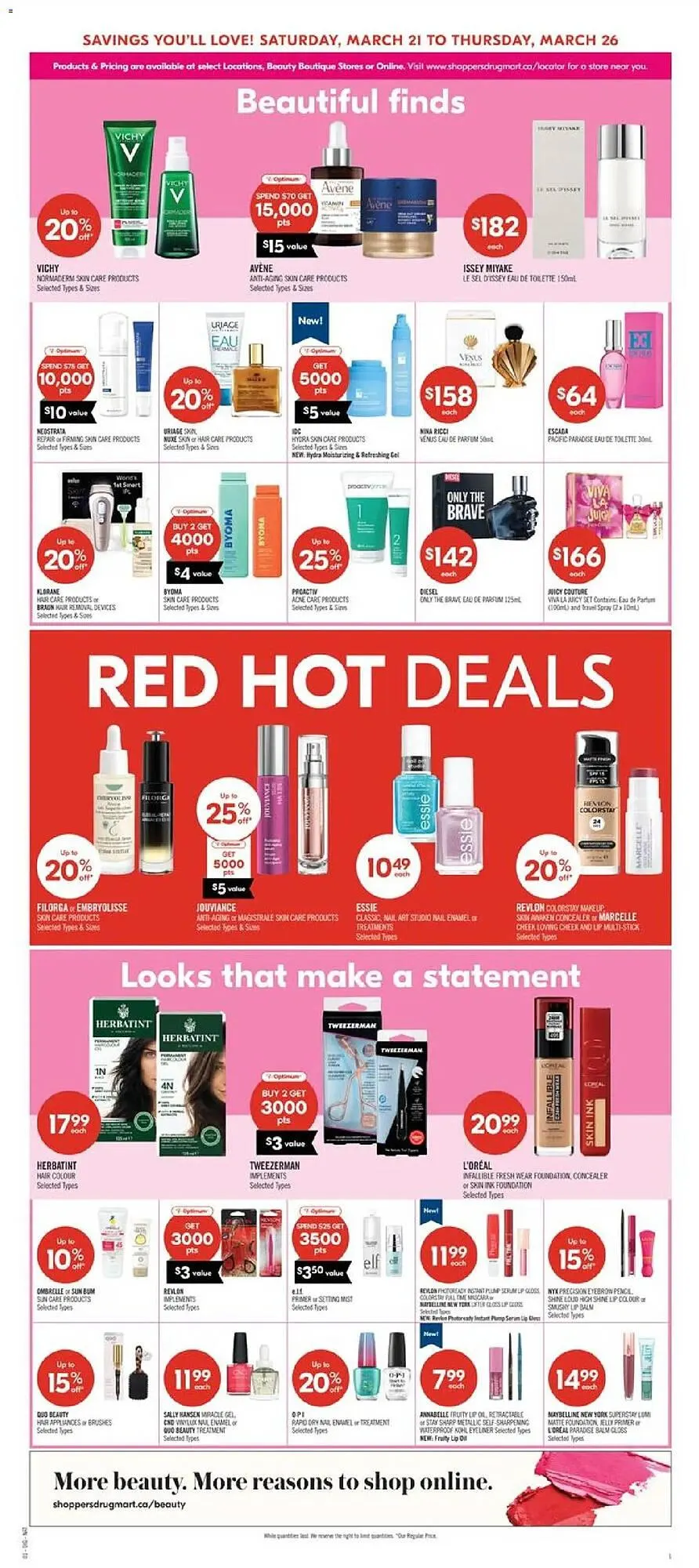 Shoppers Drug Mart flyer from March 21 to March 22 2026 - flyer page 13