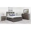 Stella 6 Piece Panel Bedroom - Charcoal