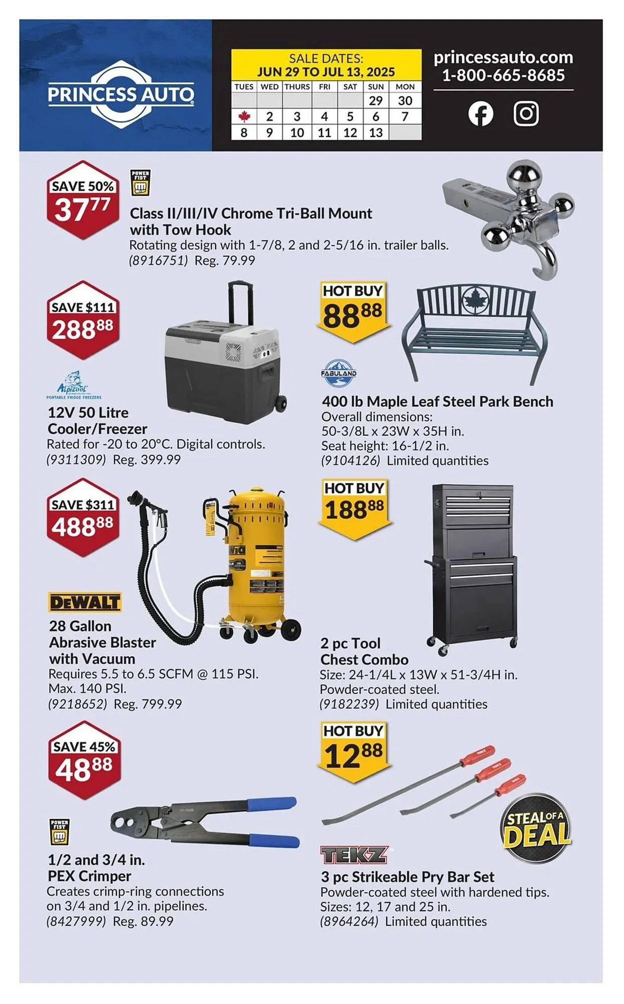 Princess Auto flyer from June 29 to July 13 2025 - flyer page 2