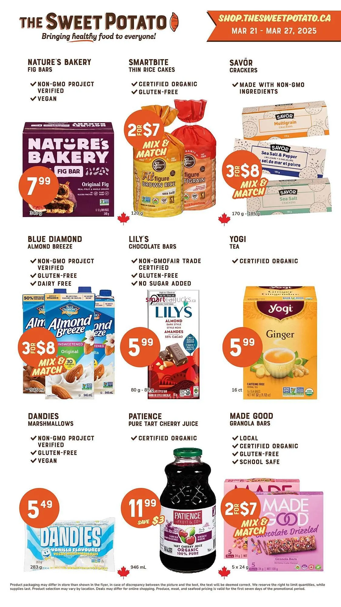 The Sweet Potato flyer from March 20 to April 20 2025 - flyer page 3