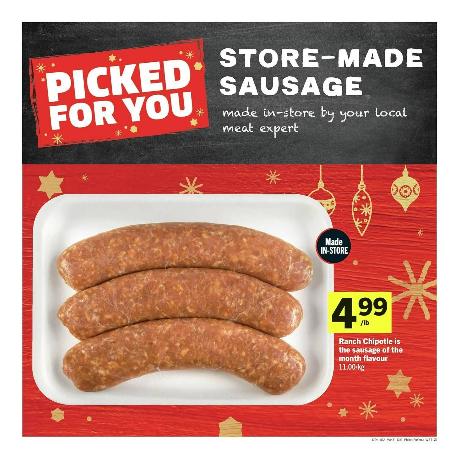 IGA flyer from November 27 to December 18 2025 - flyer page 10