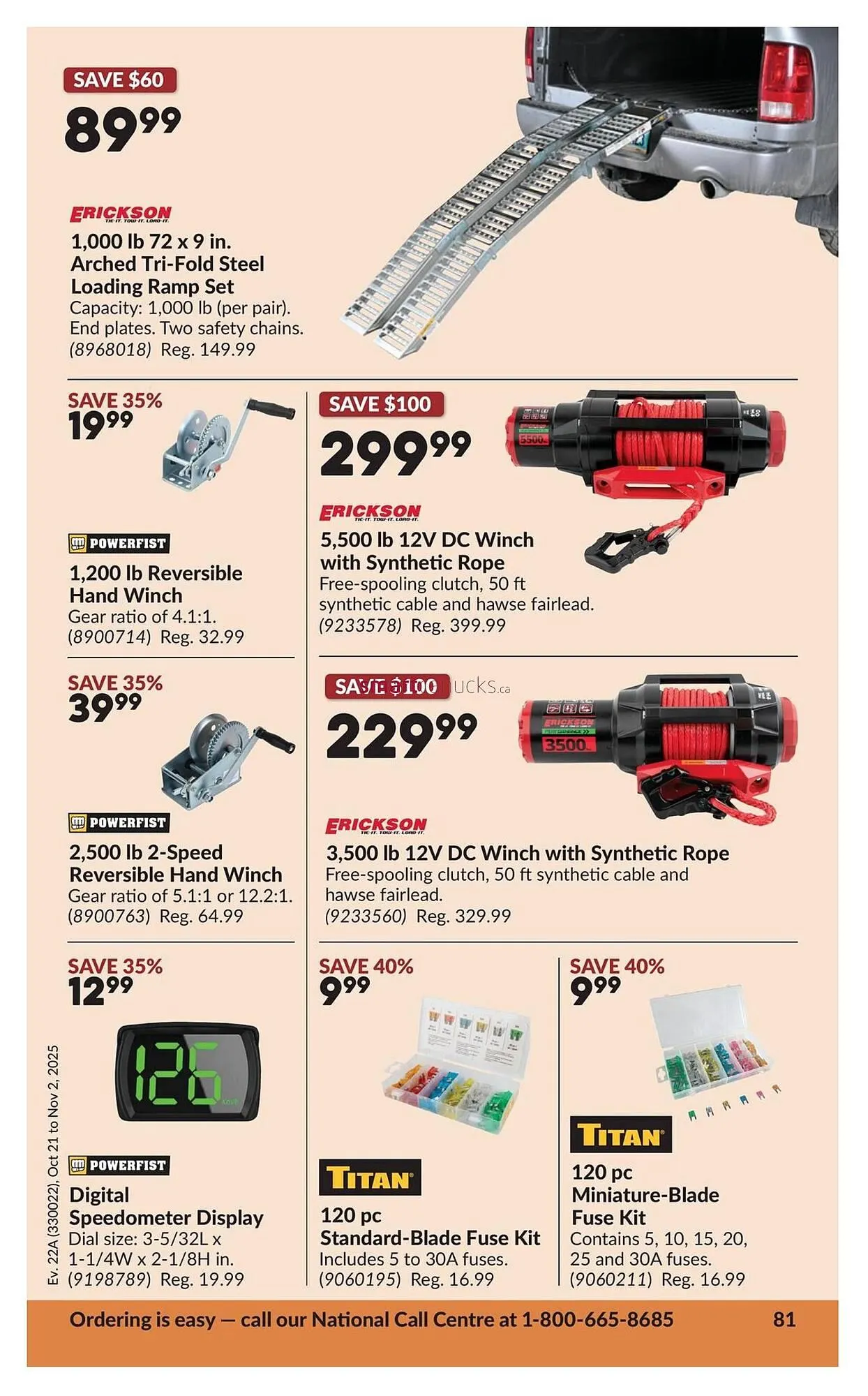 Princess Auto flyer from October 16 to October 26 2025 - flyer page 87